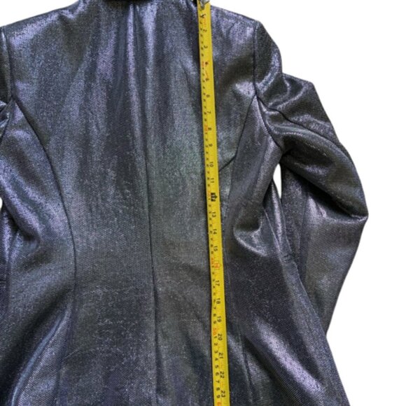Metallic Structured Blazer - Medium - Picture 7 of 10